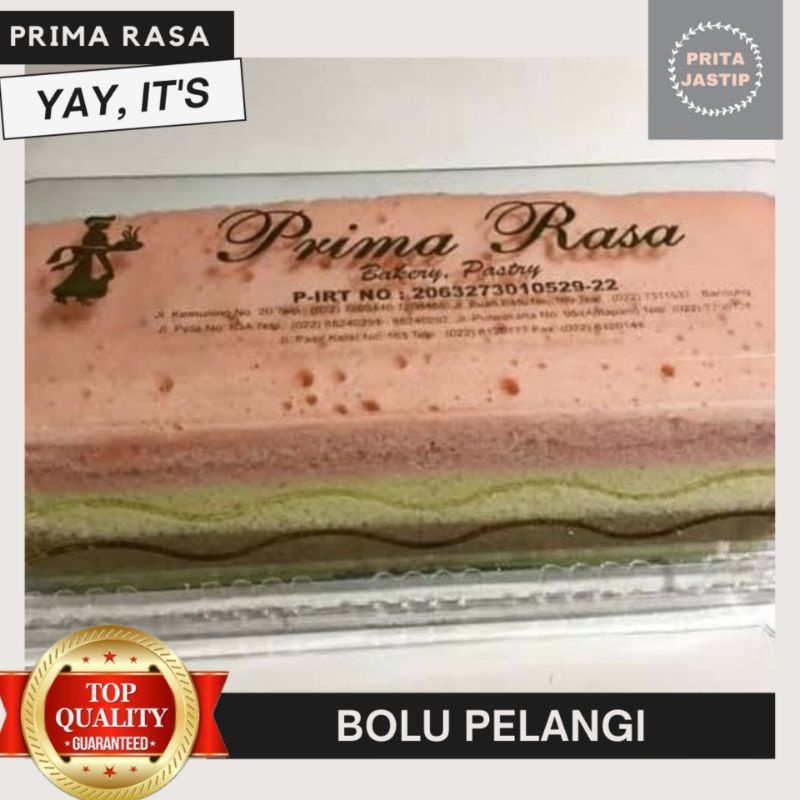 

Bolu Pelangi Prima Rasa Oleh Oleh Kue Bandung