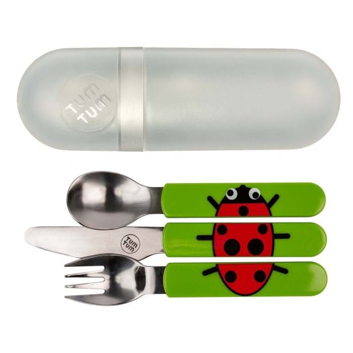 Tum Tum Easy Scoop Travel Cutlery With Case