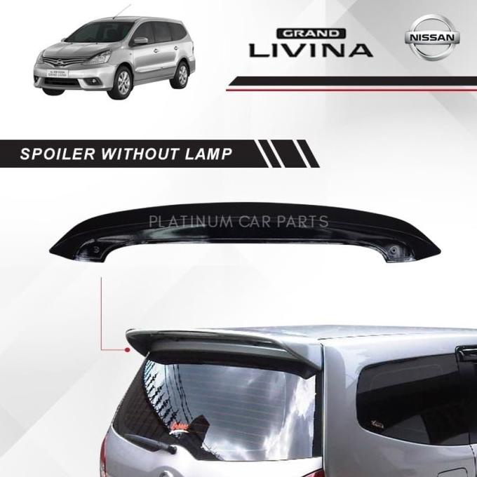 SPOILER ALL NEW LIVINA WITHOUT LAMP / SPOILER LIVINA TANPA LAMPU platinumcp90 Murah