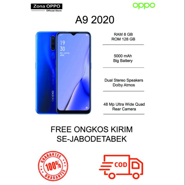OPPO A9 Ram 8Gb Rom 128Gb
