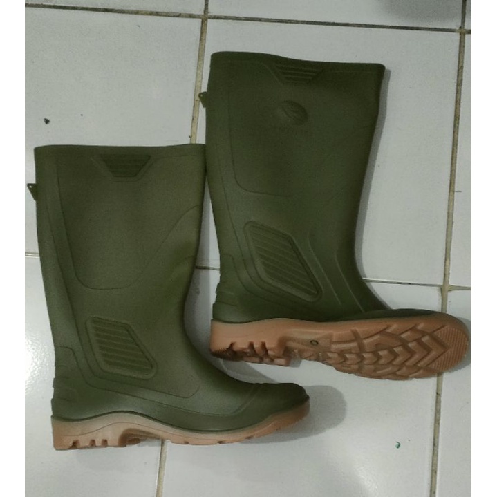 SEPATU BOOT HIJAU ARMY