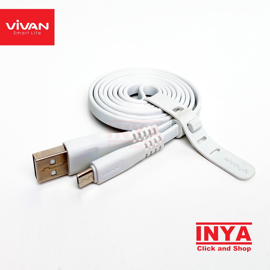 VIVAN MICRO USB 2.1A DATA CABLE 100cm - Kabel Data