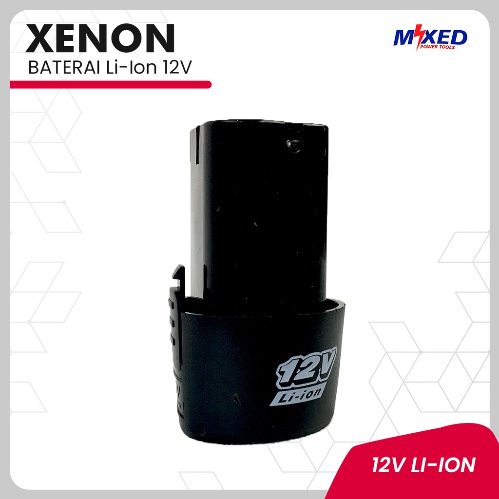 SPARE PART BATERAI BOR CORDLESS 12V 1,5A CDD500E BATRE BOR CAS 12VOLT