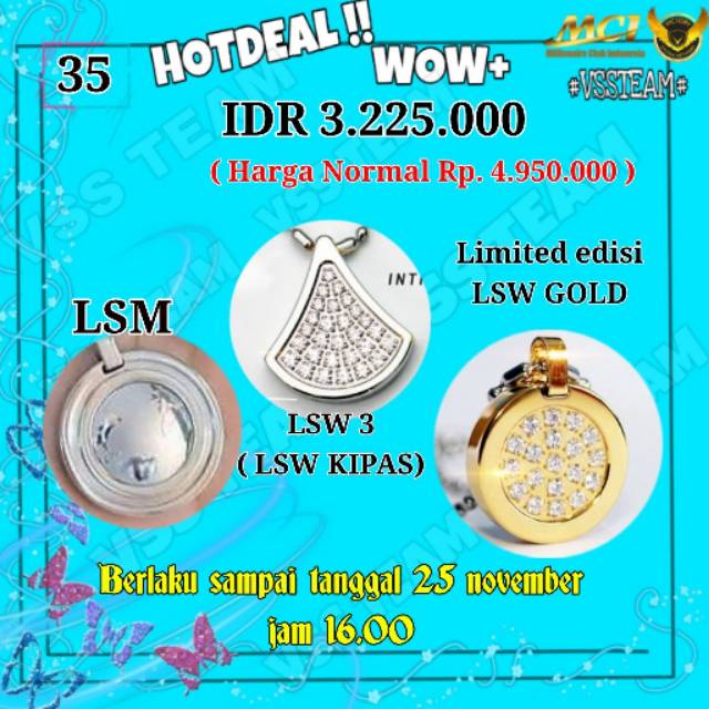 PRODUK MCI PAKET 3 KALUNG ,PROMO HOTDEAL MCI SAMPAI TANGGAL 25 NOVEMBER