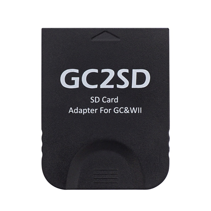 Adaptor Kartu btsg GC2SD Adaptor Memory Card Mirco SD Memory Card Pengganti GameCubeWii Console Reader