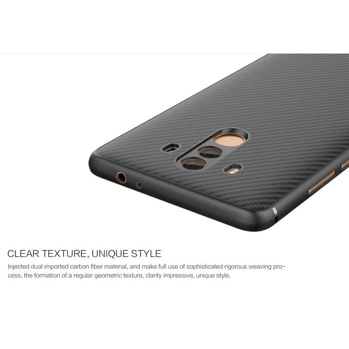 Hard Case Huawei Mate 10 Pro NILLKIN Synthetic Fiber Carbon Casing Original