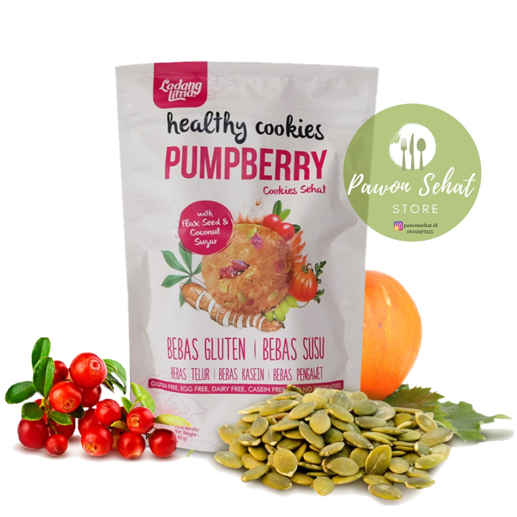 

PUMPBERRY COOKIES LADANG LIMA| Camilan diet | snack bayi |