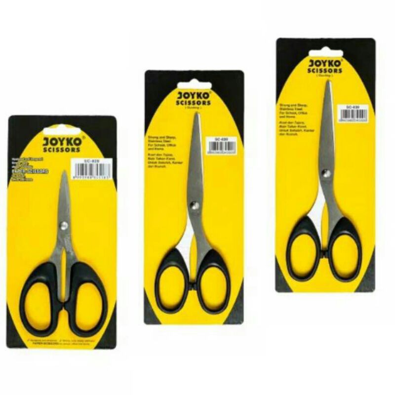 

(HABIBI STORE) Scissors / Gunting Joyko Kecil / Sedang / Besar
