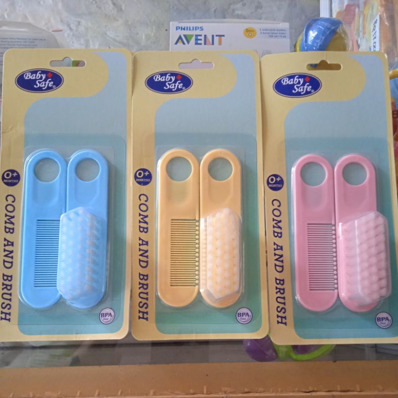 BABY SAFE SISIR BAYI/ COMB AND BRUSH