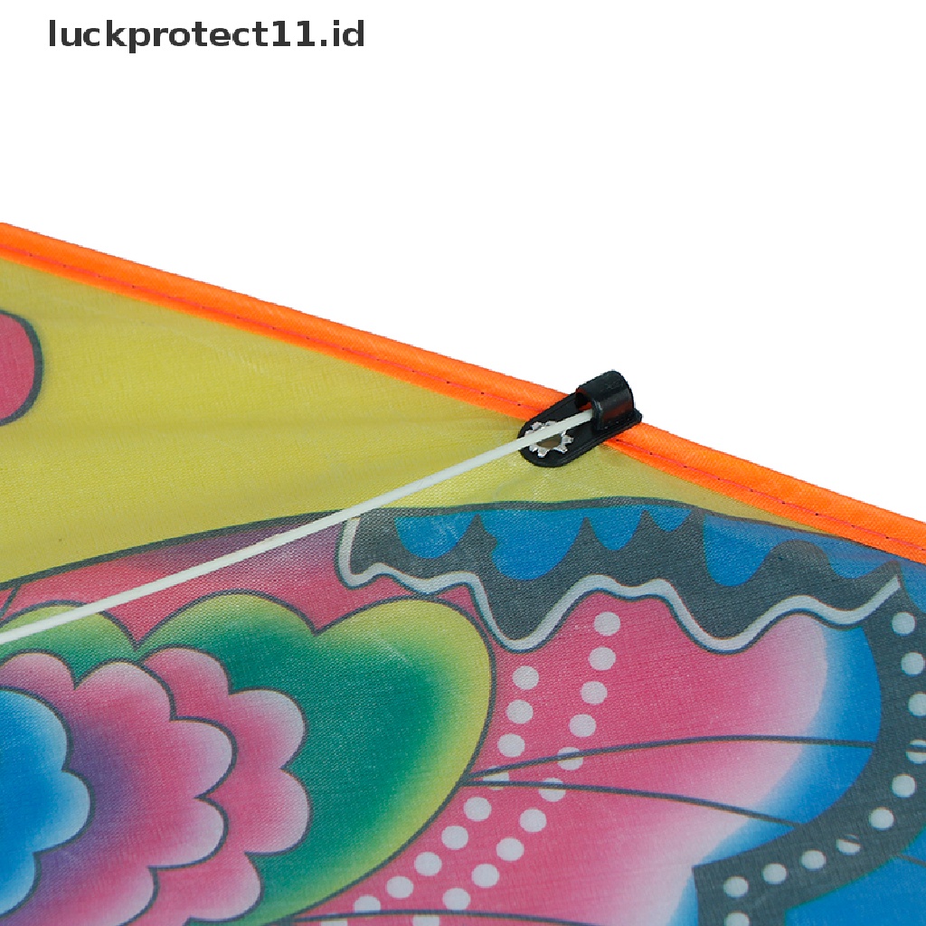 (Luckprotect11.Id 1Set 90x50cm Layangan Terbang Flying Kite Olahraga Outdoor Flying Kite Dengan