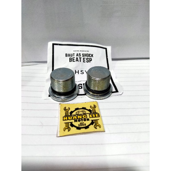 baut tutup as shock depan beat esp sepasang