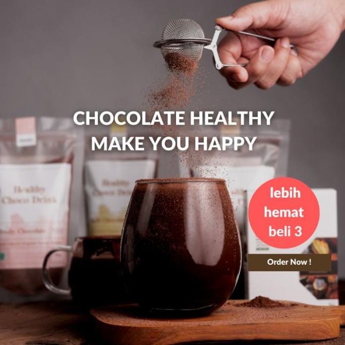 

MAKOKA HEALTHY CHOCOLATE DRINK SIZE 200GRAM - COKELAT BUBUK SEHAT - CO DC51C1215