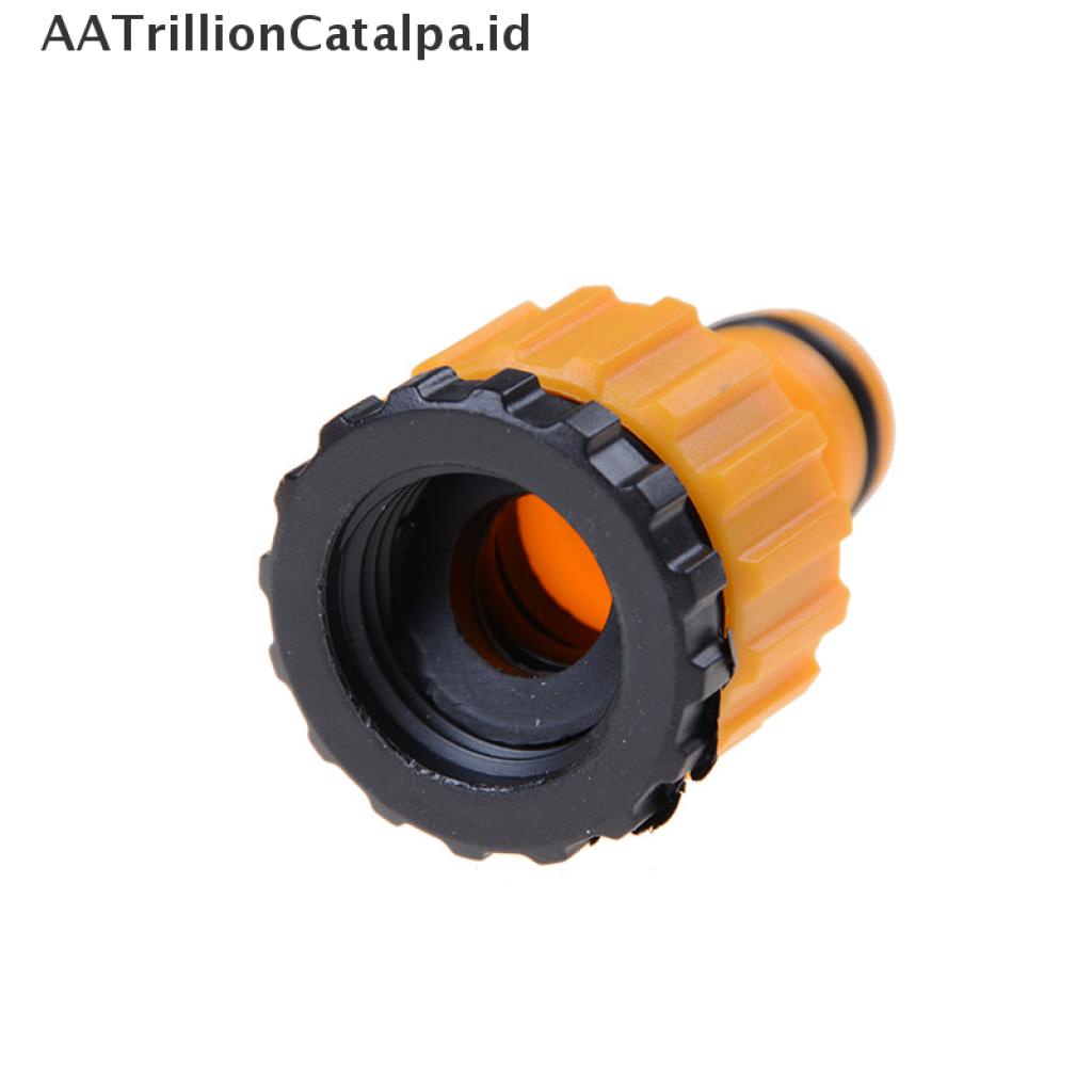 (AATrillionCatalpa) 5pcs Adapter Konektor Selang Air Bahan ABS 1 / 2 &quot;&amp; 3 / 4&quot; Untuk Taman