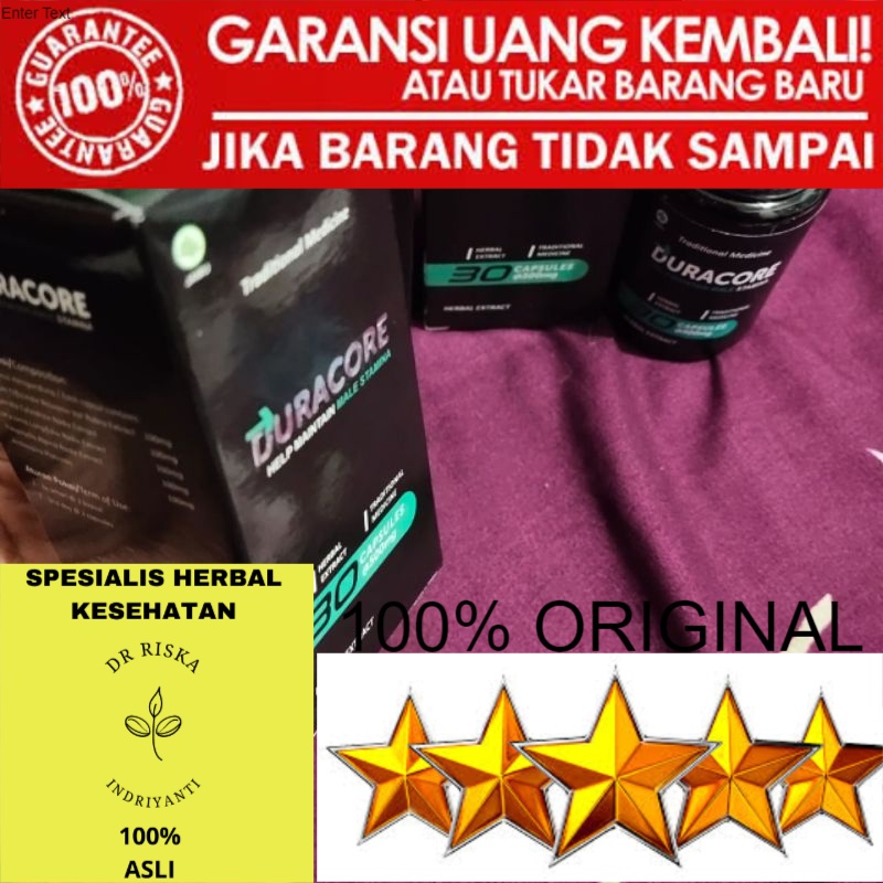 100% ASLI DURACORE ASLI ORIGINAL OBAT KUAT HERBAL AMAN BPOM