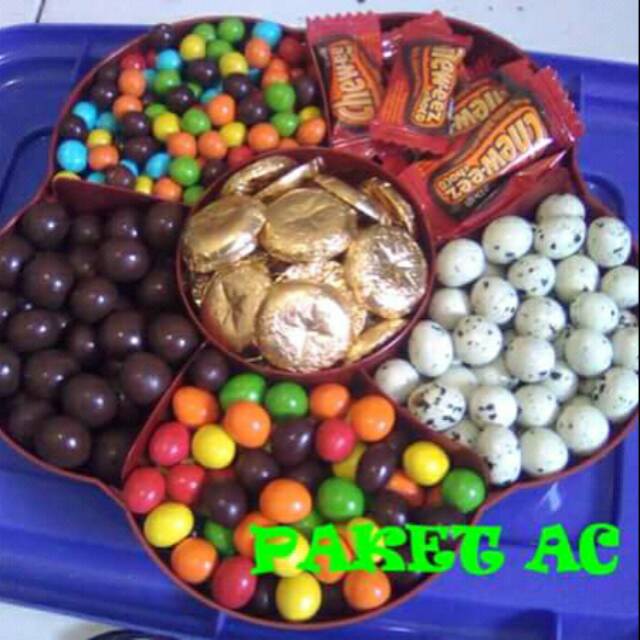 

Coklat Toples Bunga Paket AC