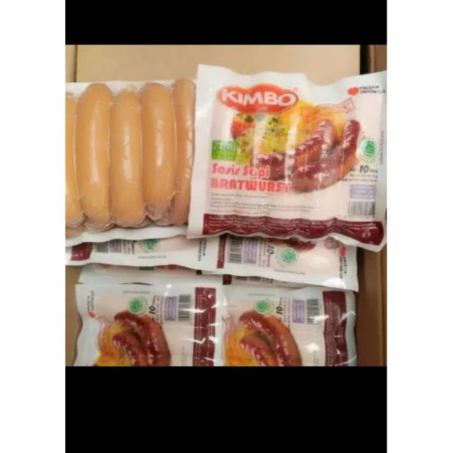 

Sosis sapi kimbo BRATWURST 500 gram