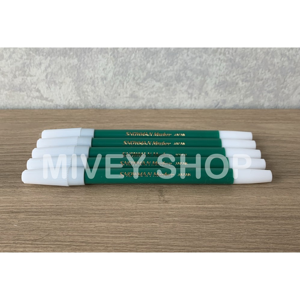 

Spidol Snowman Marker Kecil PW-1A - Hijau (6 Pcs)