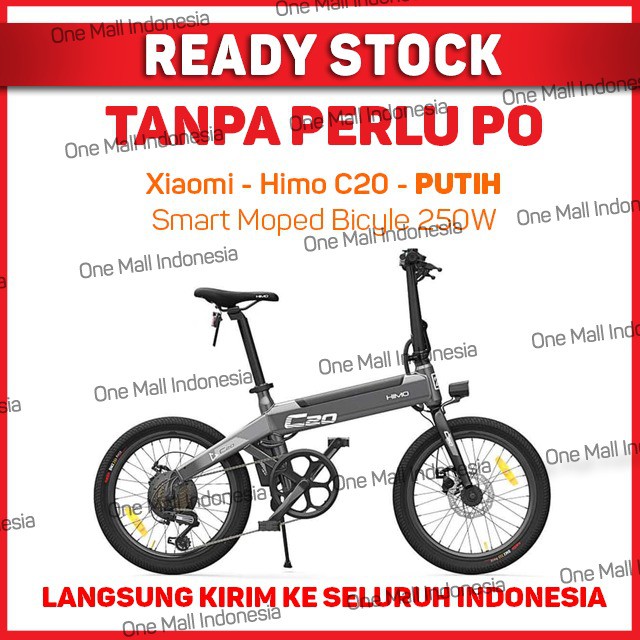 Sepeda Xiaomi HIMO C20 Elektrik Lipat Smart Moped Bicycle 250W