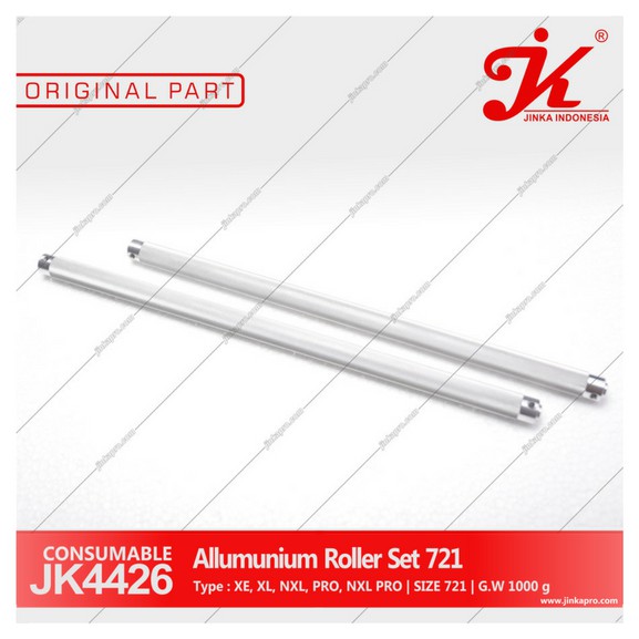 JK4426/ Allumunium Roller set 721/ Jinka/ Jinka Sparepart