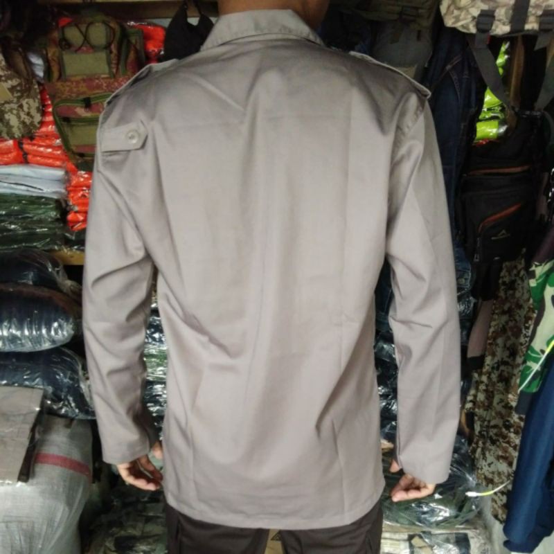 Baju Seragam PDL Satpam Baru Coklat, Seragam Lapanagan Security