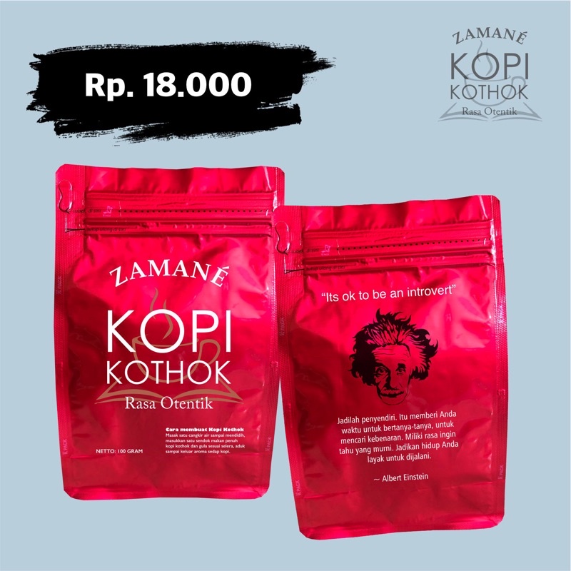 

Kopi Kothok Zamane 100 gram