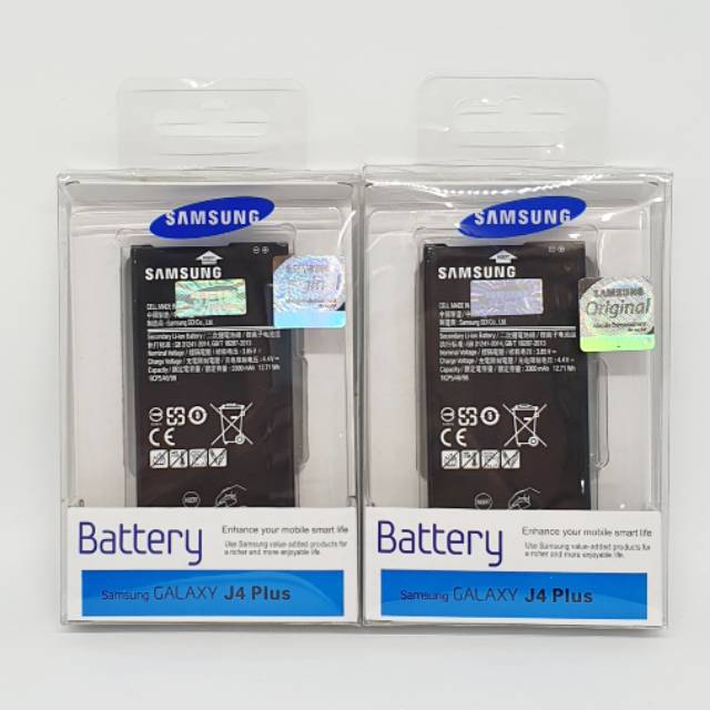 Baterai Batre Samsung Galaxy J4 Plus J4Plus J4+ Original SEIN 100% Battery Batere Batre Batt Bat