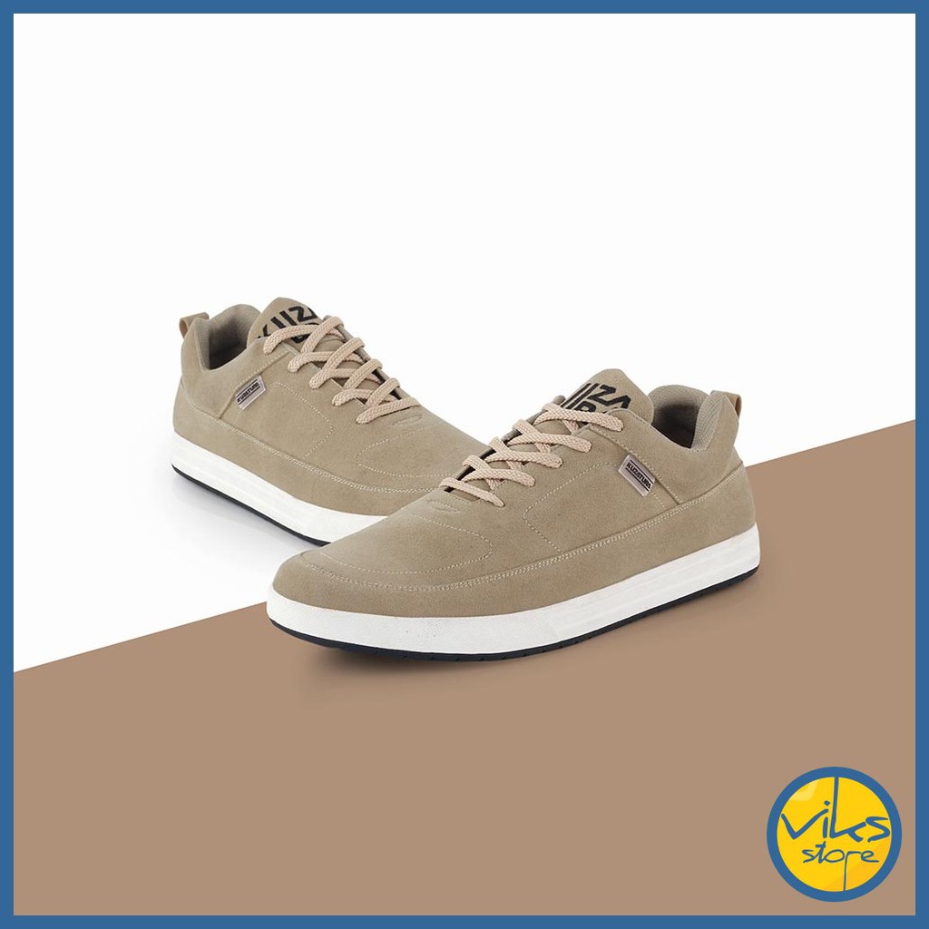 Sepatu Sneakers Pria Cowok Tali Style Casual Distro Kuzatura Original Suede Lokal Premium Elegan