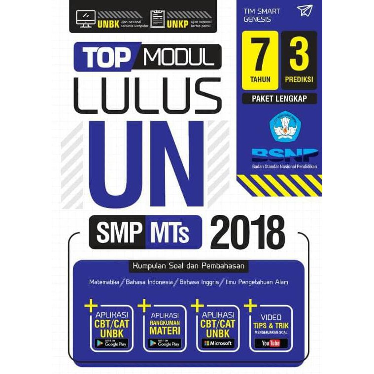 Jual Top Modul Lulus Un Smp-Mts 2018-0