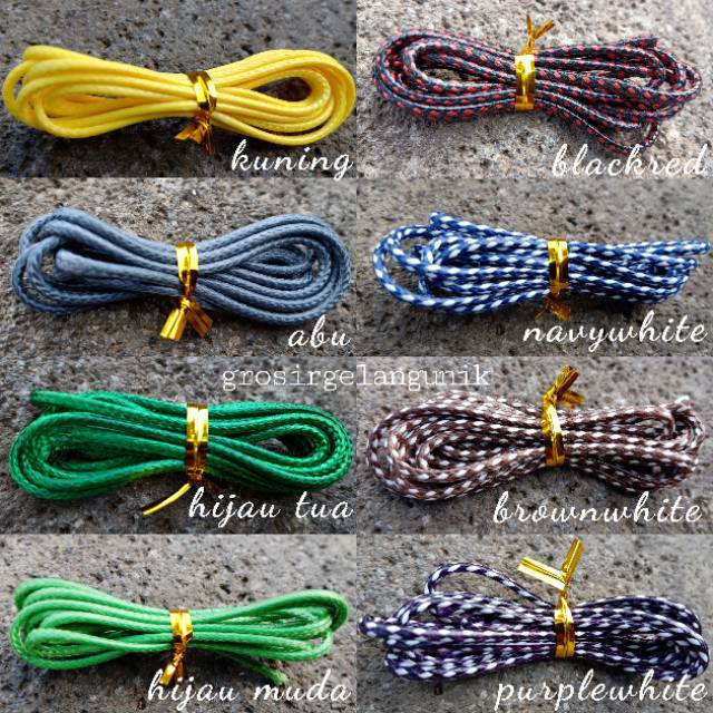 Gelang Single Waterproof Cube Initial Custom INISIAL NAMA HANDMADE [Kode Model : G146]