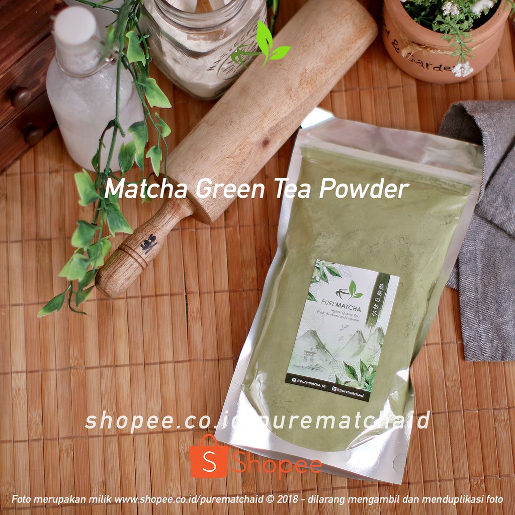Greentea Pure Matcha Green Tea Powder Bubuk 100 Pure 1KG Shopee Greentea Pure Matcha Green Tea Powder Bubuk 100 Pure 1KG Shopee