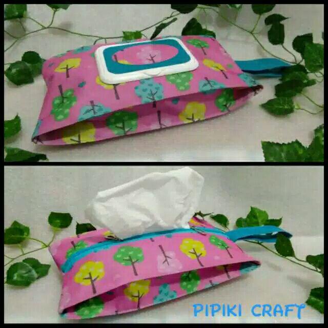 2 In 1 & 3 In 1 Tissue Cover / Tempat Tisu Kering, Basah, & Hand Sanitizer (motif Unicorn)