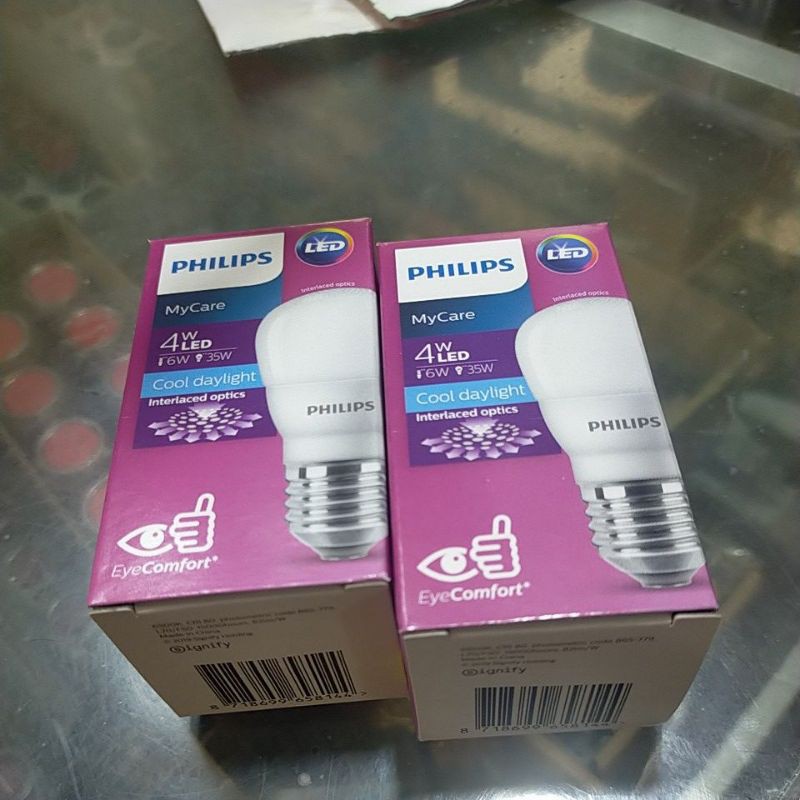 Bola lampu Philips 4 Watt LED