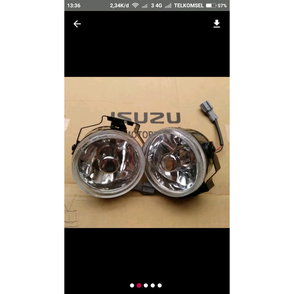 Foglamp Bulat Isuzu Panther Kapsul Shopee Indonesia