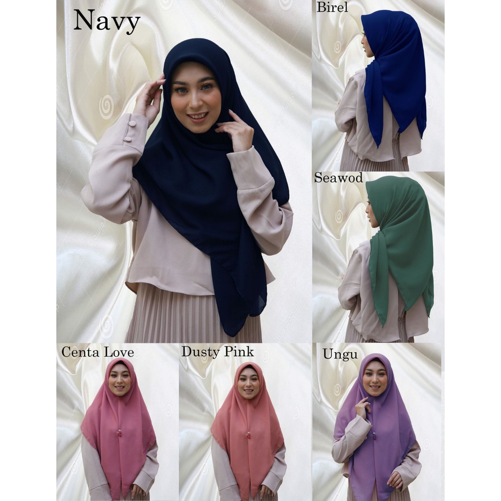 Kerudung BELLA SQUARE PART 2 HIJAB POLYCOTTON JILBAB Segi empat hijab
