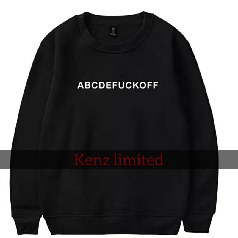 SWEATER PRIA WANITA (ABCDEFUCKOFF)