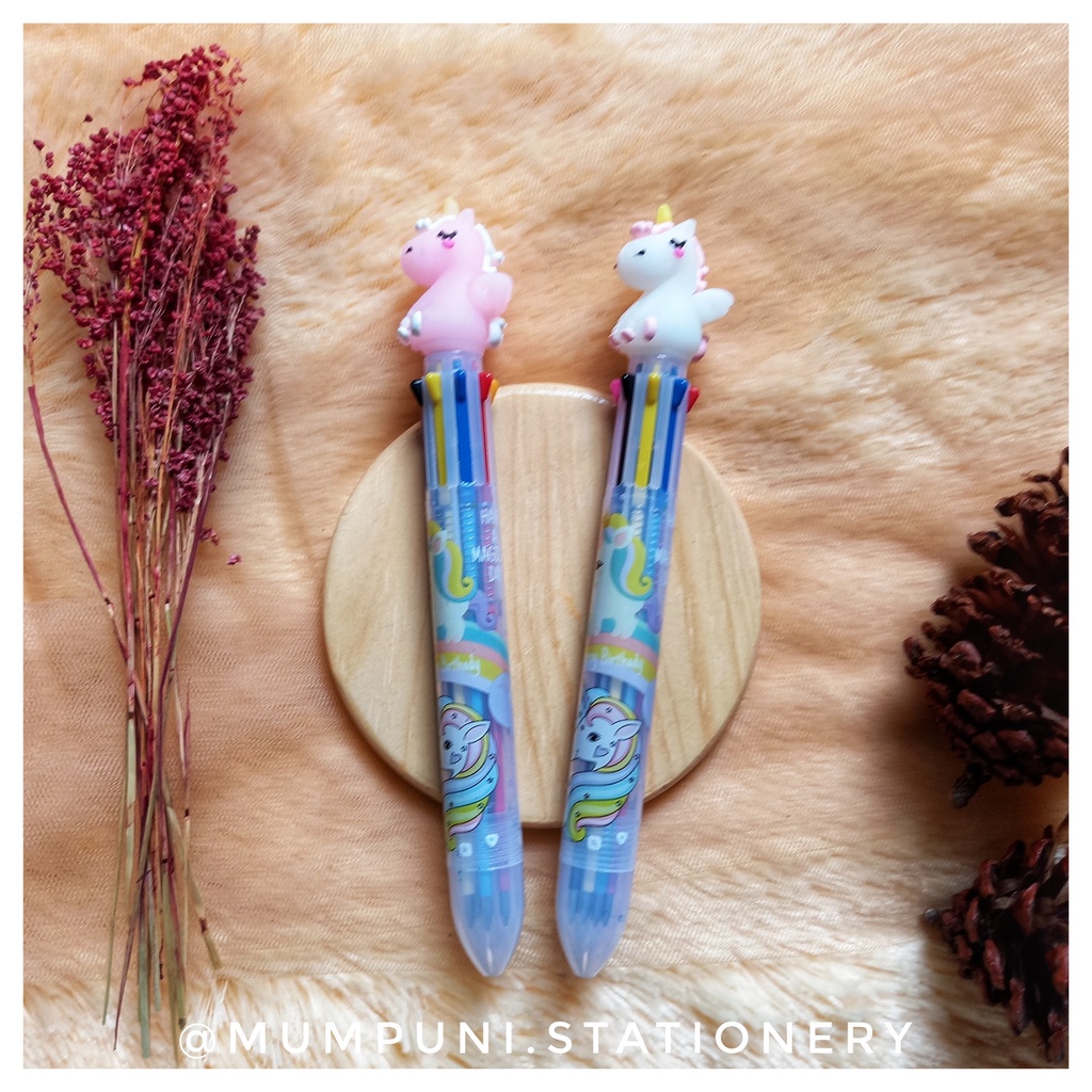 

Pena 8 Warna Unicorn NieKi