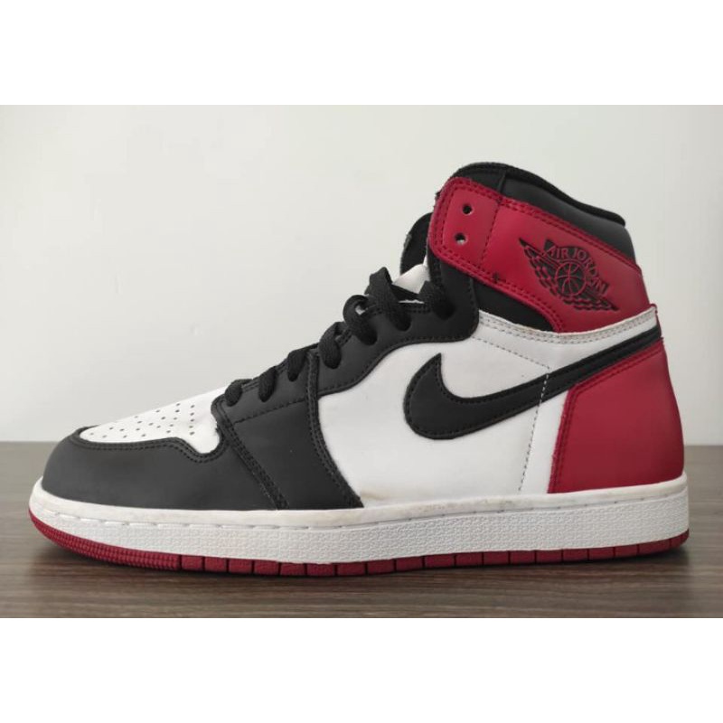 nike air jordan 1 high black toe second