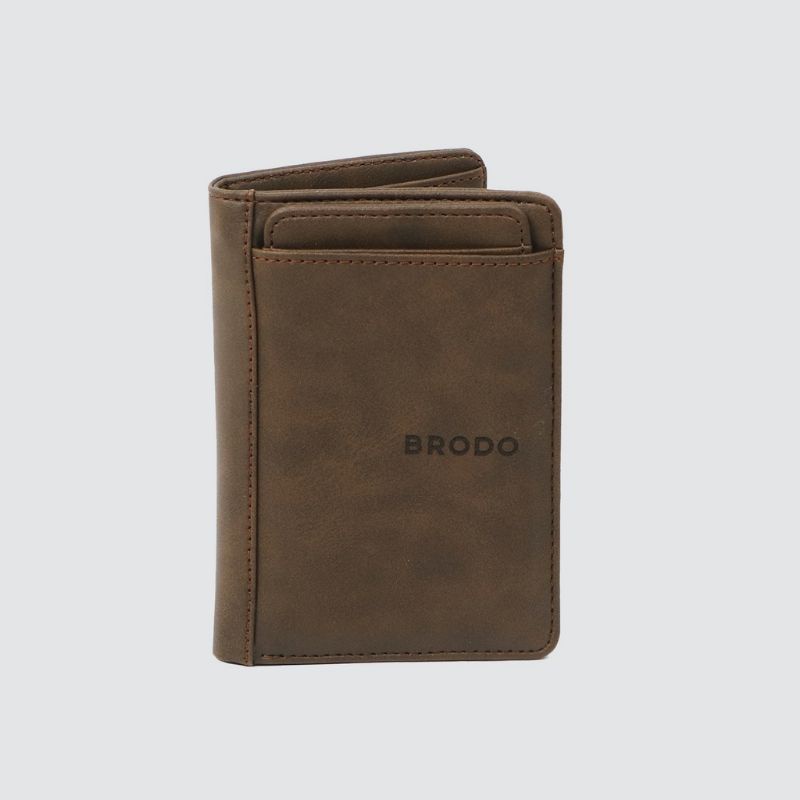 BRODO ORIGINAL-DOMPET TOPPORT WALLET BROWN