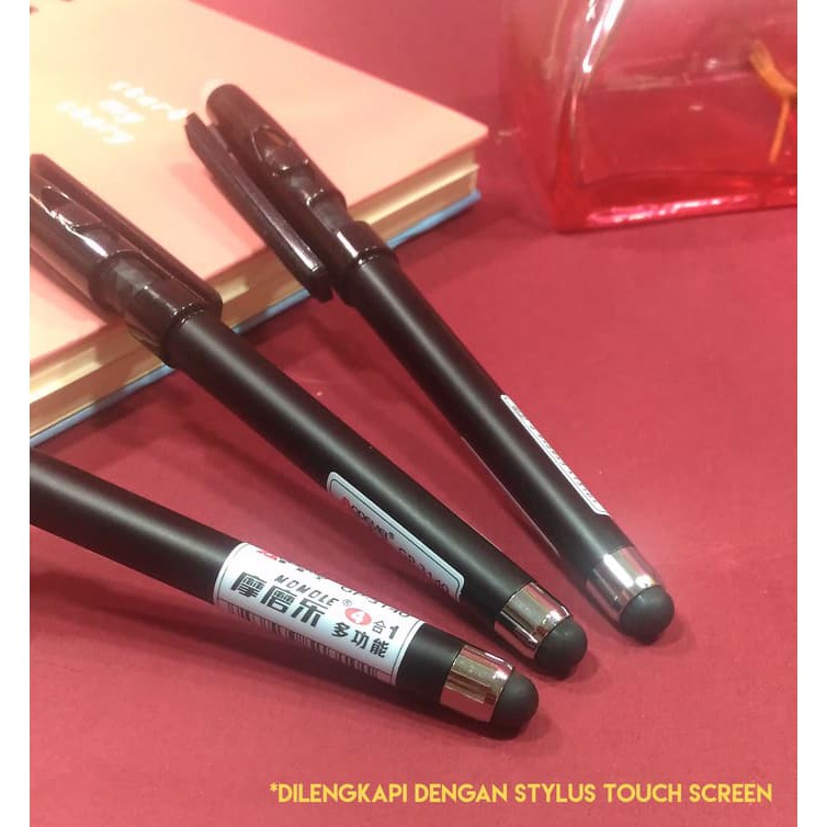 

Pulpen Hapus / Pen Gel Bisa Dihapus dilengkapi Stylus Touchscreen