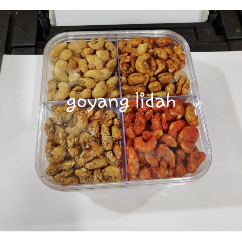 

Kacang Mede Tray 4 rasa