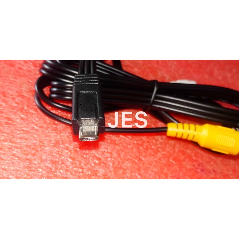 KABEL MICRO USB TO AV RCA HANDYCAM SONY AUDIO KUALITAS BAGUS