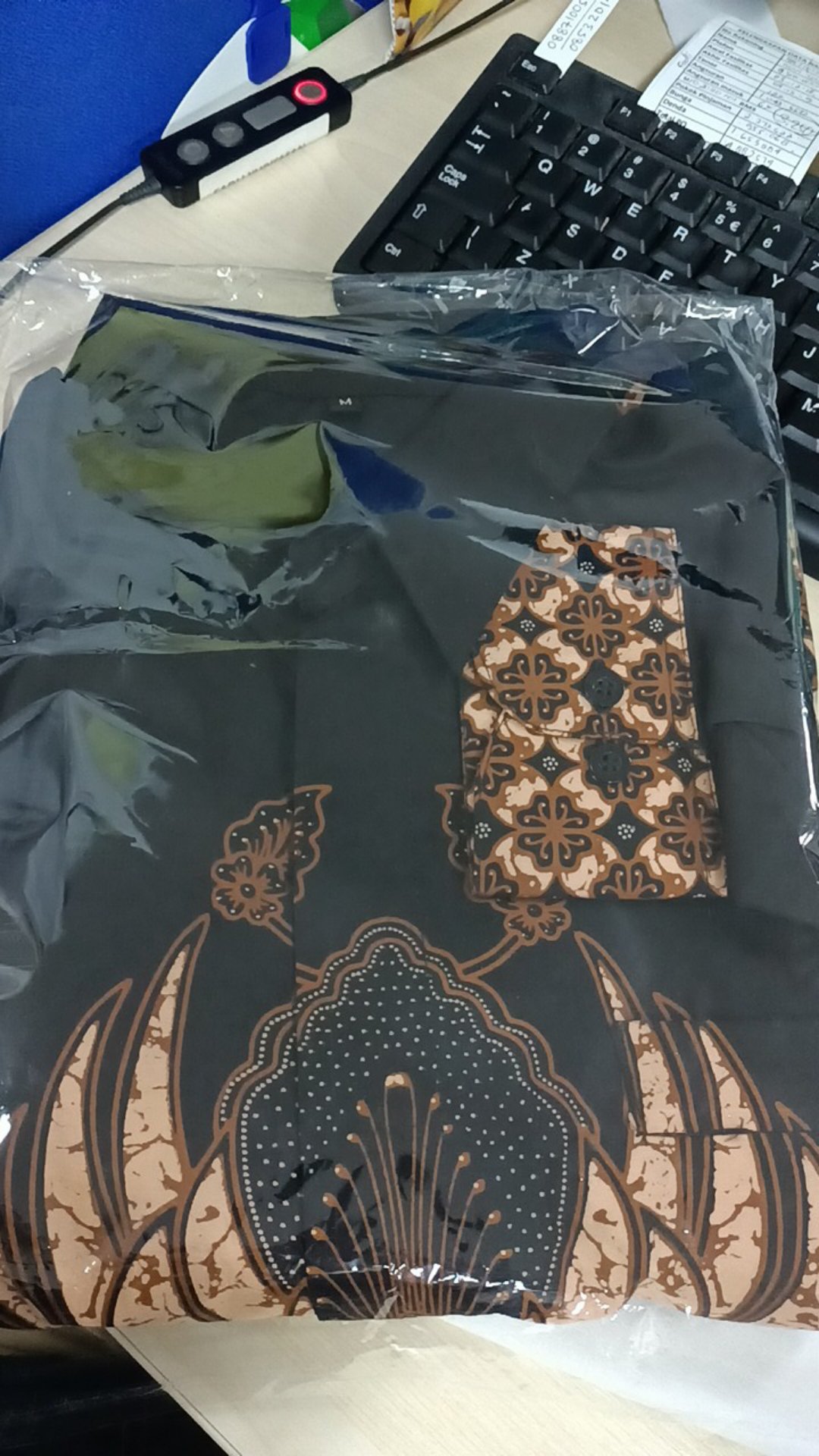 Mega Nanda Kemeja Batik Pria Katun Sragenan Full Furing