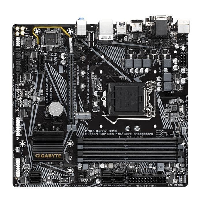 Gigabyte B460M DS3H (Socket Intel LGA 1200, Gen 10)