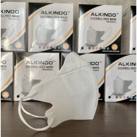 Masker Duckbill Garis ALKINDO / WEMASK / MOUSON / CAREION Original