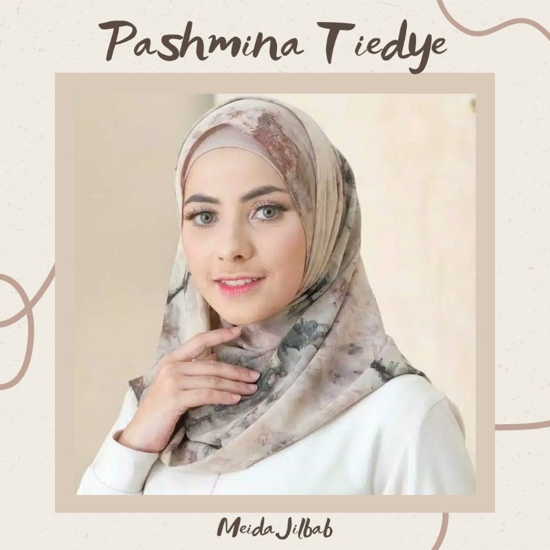 Pashmina Tie dye Diamond / Pashmina Tie dye Ori Imah Scarf