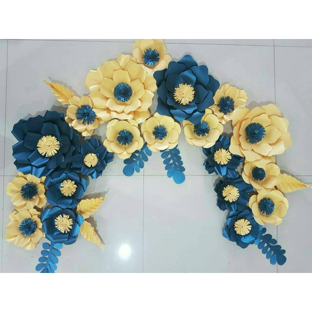 

Paper flower paket 150 isi 18pcs