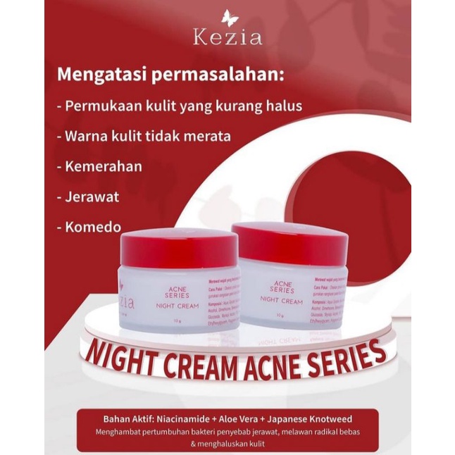 Kezia Skin Care Night Cream