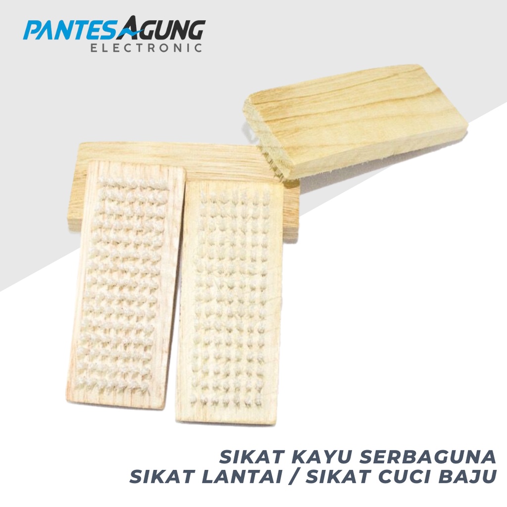 Sikat Kayu Serbaguna / Sikat Lantai / Sikat Cuci Baju