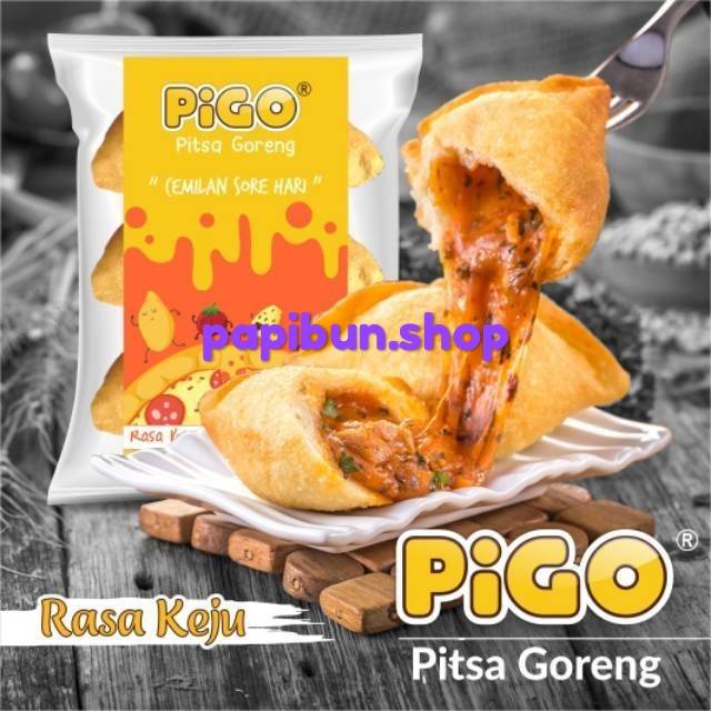 

PiGo Pitsa Goreng Keju isi 6 Pizza Goreng 300 gram