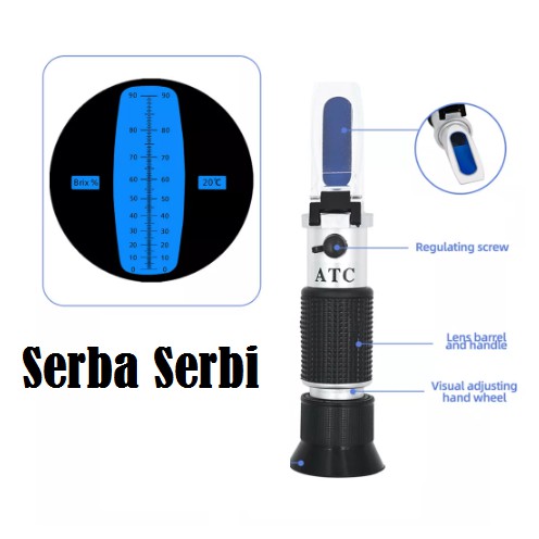 REFRACTOMETER BRIX 0-90% Refraktometer